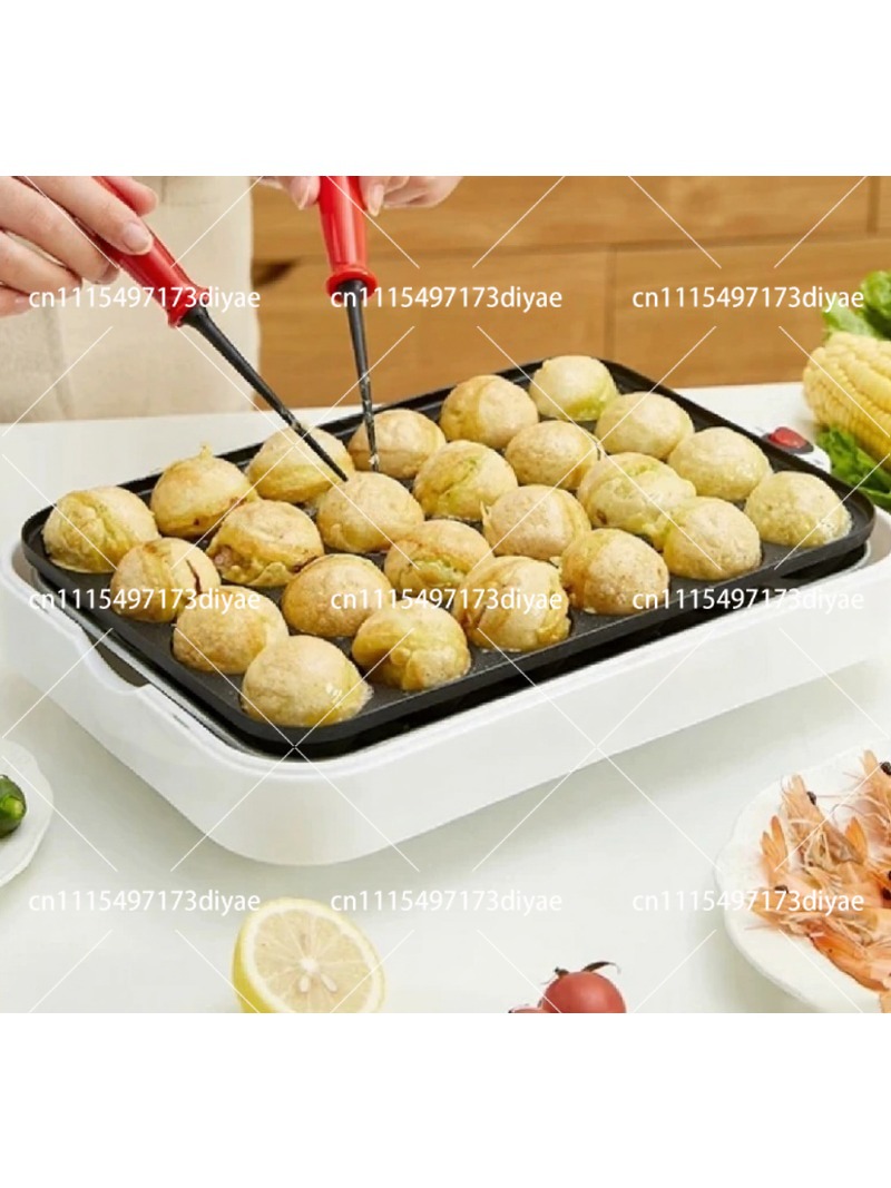 Takoyaki Grill Plate - Kommerzielle Takoyaki-Maschine für den Haushalt, kleiner