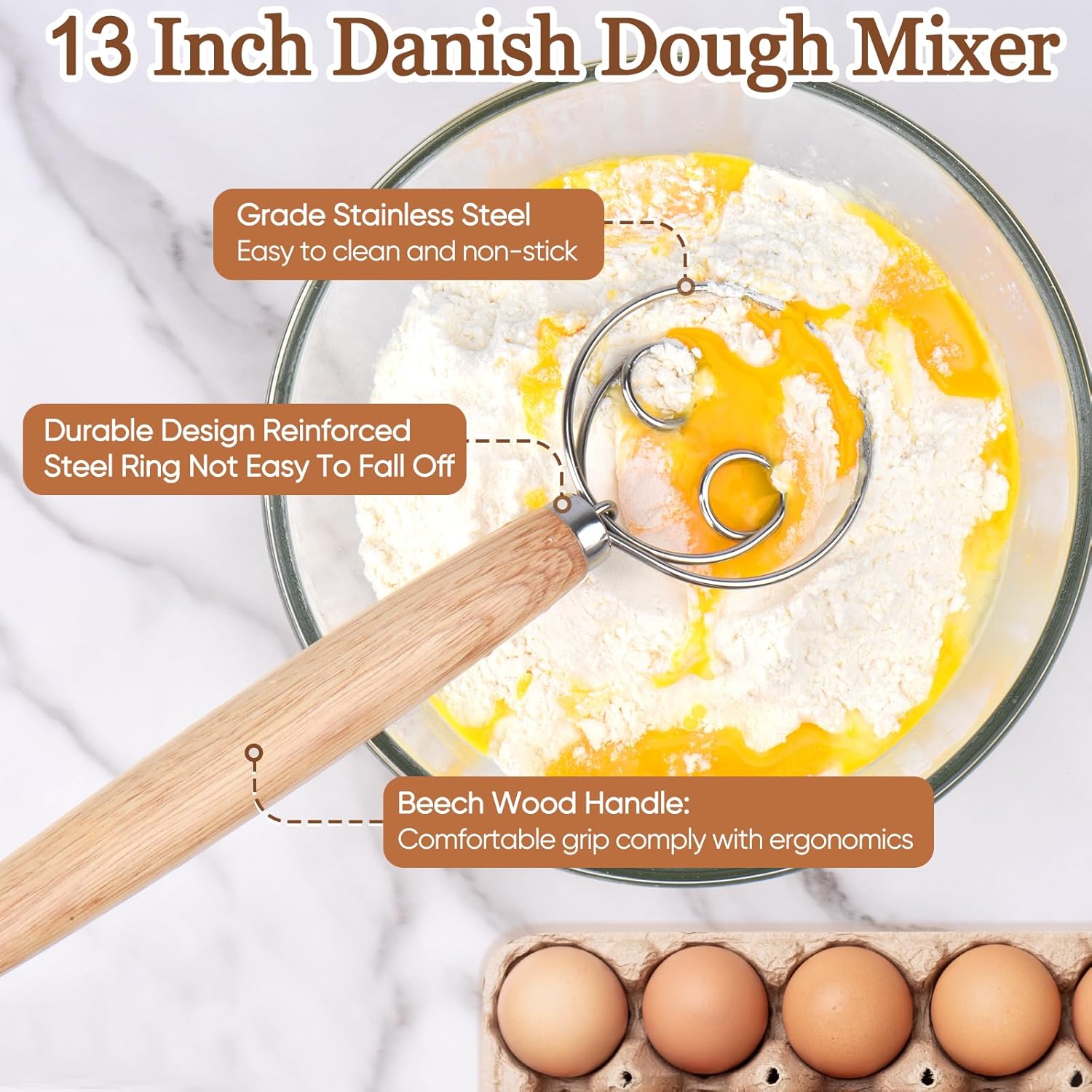 Sauerteigbrot-Backzubehör, ein – Danish Pancake Pan Bewertung und Preis