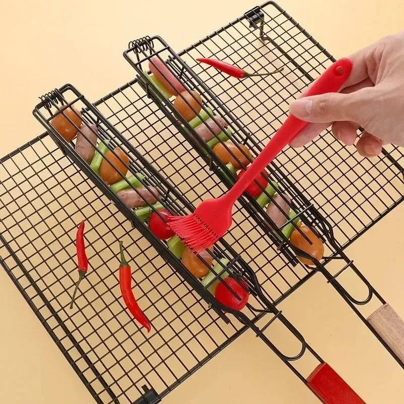 Grillkorb mit Holzgriff, tragb – Corn Dog Stick Bewertung und Preis